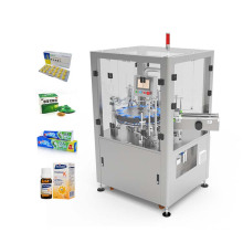 ZH-50 Semi Automatic  Box Carton Packing Packaging Machine for Medical Drugs Cosmetics Mask